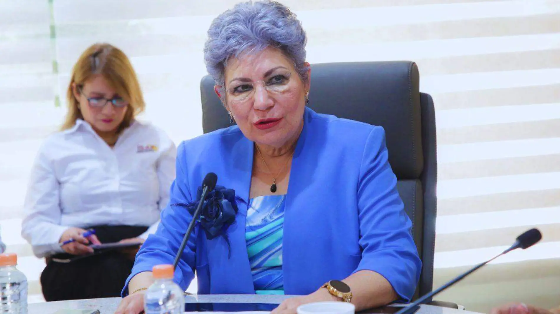 auditora mayor del ISAF, Beatriz Huerta Urquijo